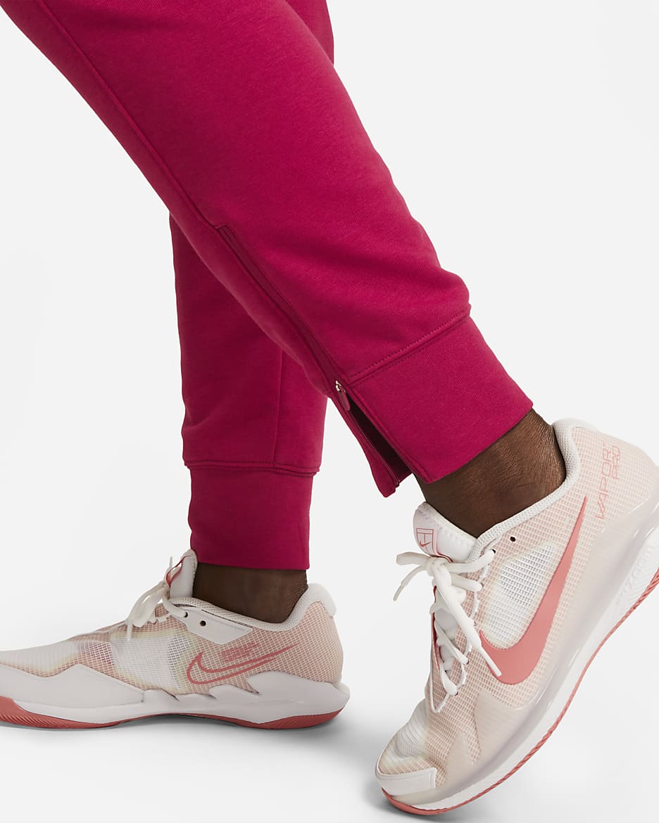 NikeCourt Dri FIT Heritage Women s French Terry Tennis Pants. Nike